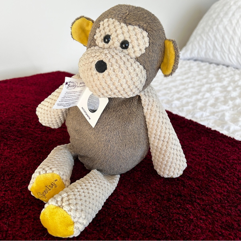 Scentsy Buddy Mollie the Monkey 2010 16 inch NO Scent Pack Included